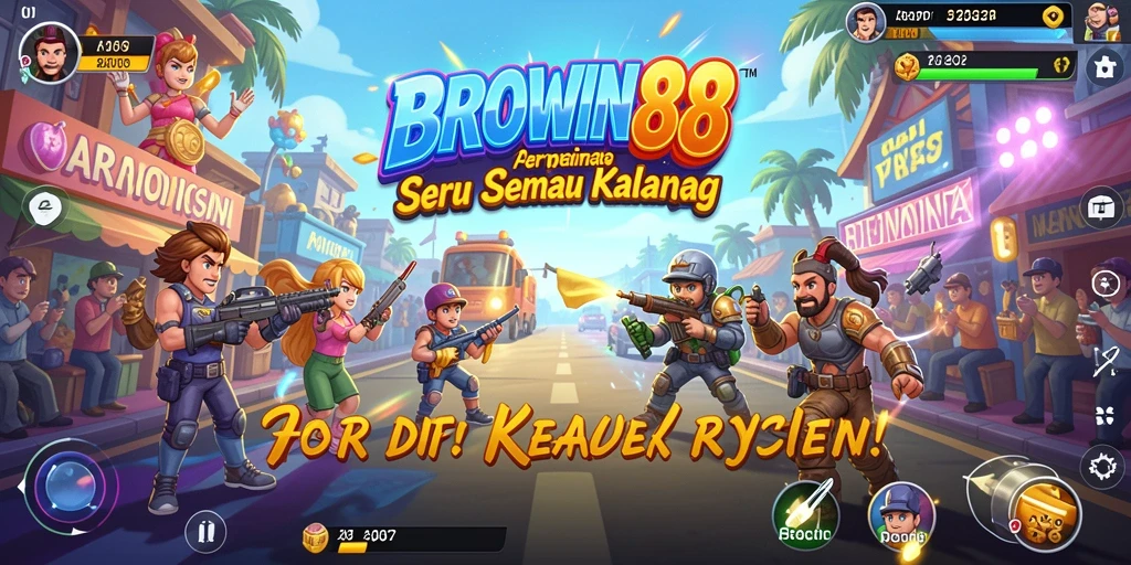 Gameplay seru dan dinamis di BROWIN88.