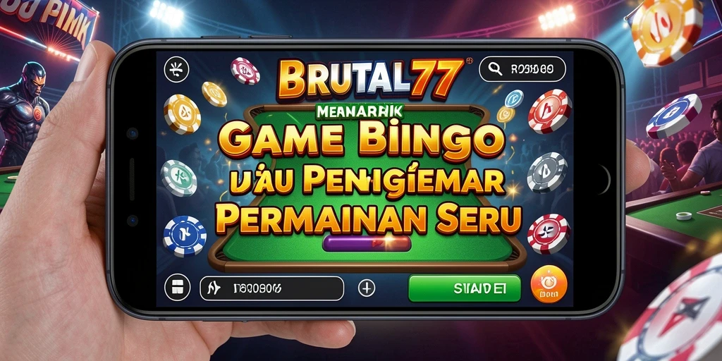 Tampilan gameplay seru dan interaktif BRUTAL77 yang menarik.