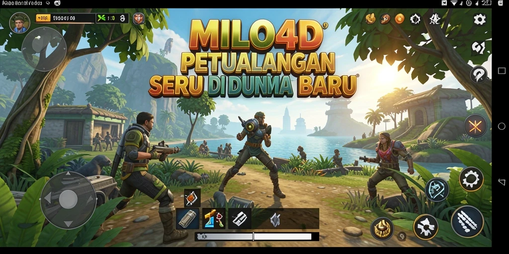 Tampilan gameplay seru dalam petualangan penuh tantangan.