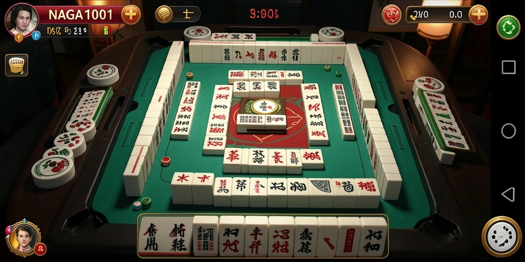 Gameplay seru dan menantang dari NAGA1001 dalam Mahjong.