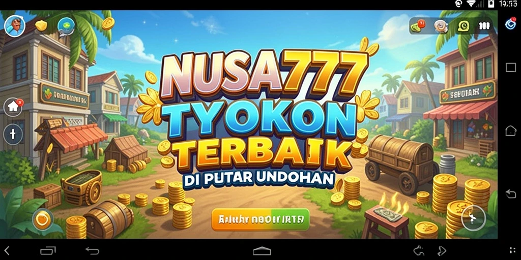 Tampilan gameplay NUSA777 yang seru dan menarik perhatian.