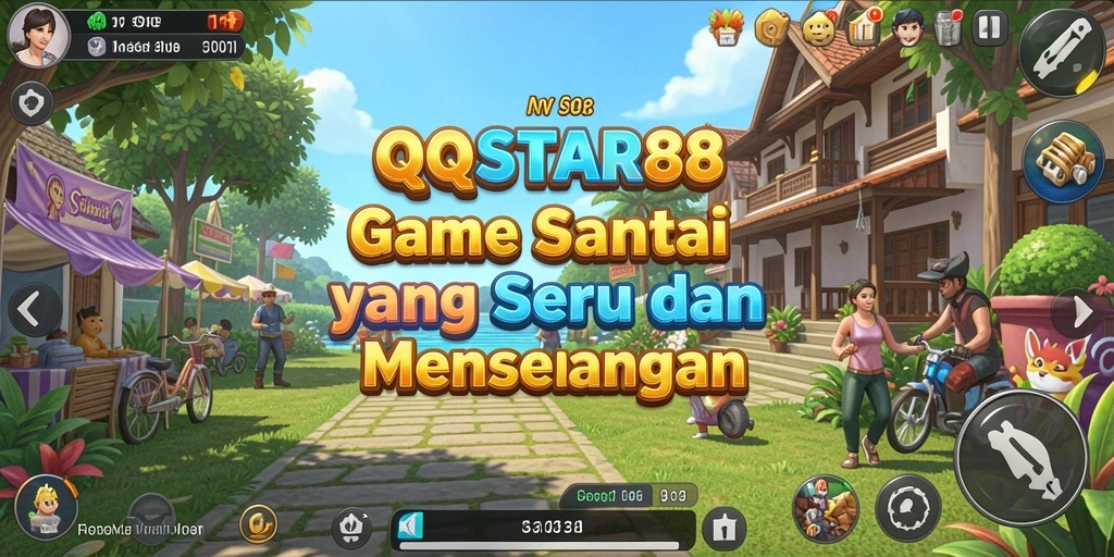 Tampilan permainan santai dan interaktif di QQSTAR88.