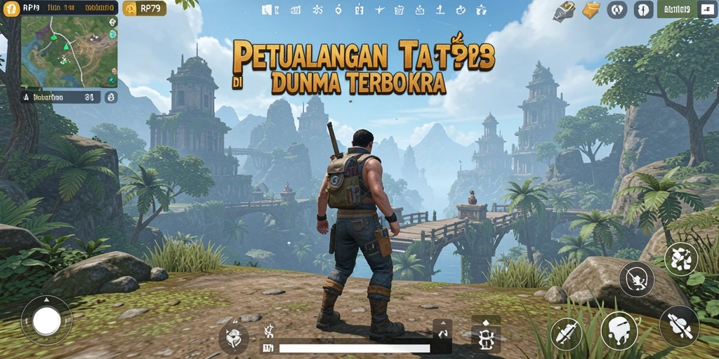 Gameplay menarik dalam dunia terbuka yang luas.