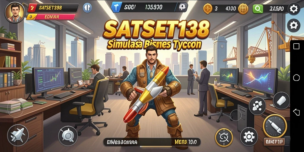 Tampilan gameplay menarik dalam SATSET138 yang menampilkan kebangkitan bisnis.
