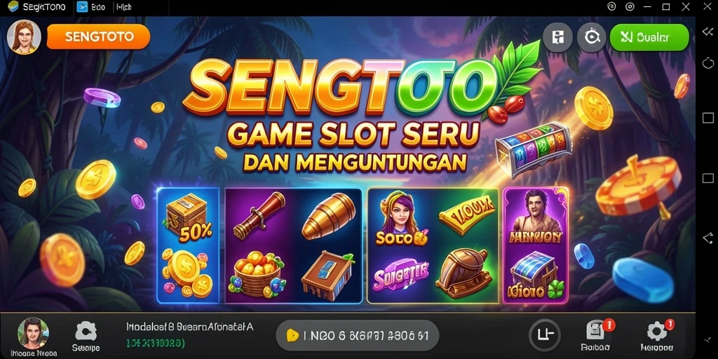 Screenshot gameplay SENGTOTO yang menampilkan keseruan bermain Slot.
